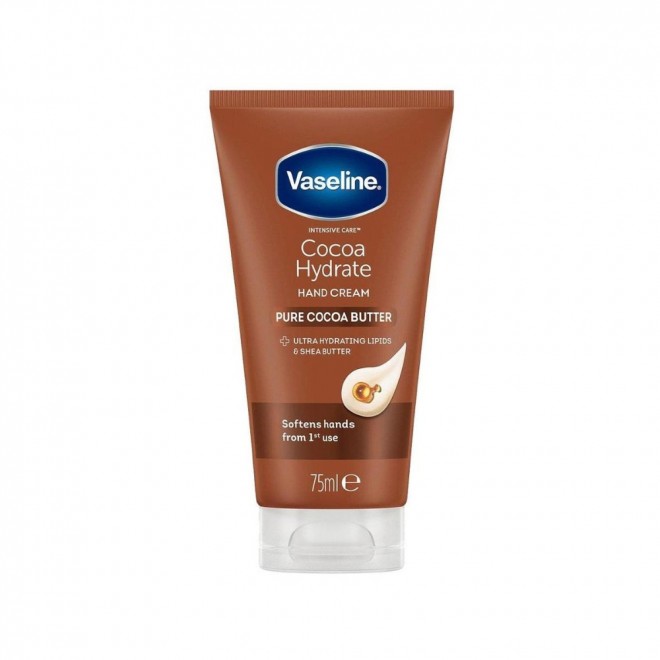 Krem do rąk Vaseline Cocoa Hydrate 75 ml — odżywienie dłoni z masłem kakaowym