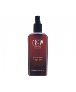 Spray-żel do włosów American Crew Medium Hold Spray Gel 250ml o średnim chwycie 