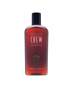 Szampon (3 w 1) American Crew Tea Tree Shampoo, Conditioner and Body Wash 450 Ml