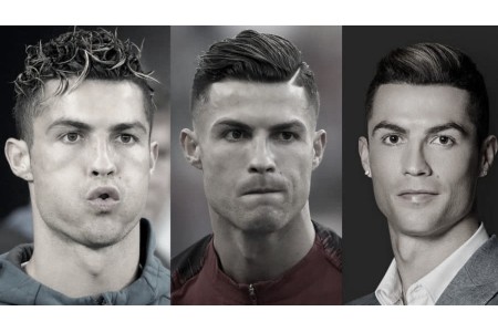 Fryzury Cristiano Ronaldo