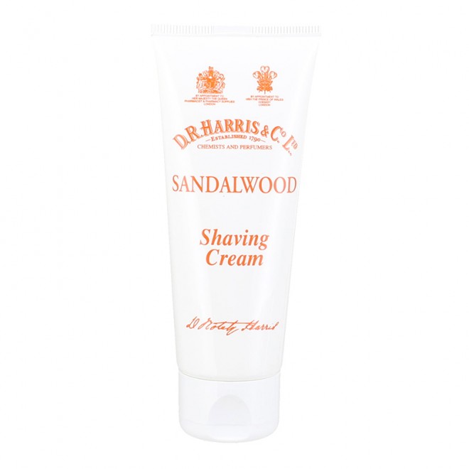 Krem Do Golenia W Tubce D.R. Harris Sandalwood shaving Cream Tube 75 ml