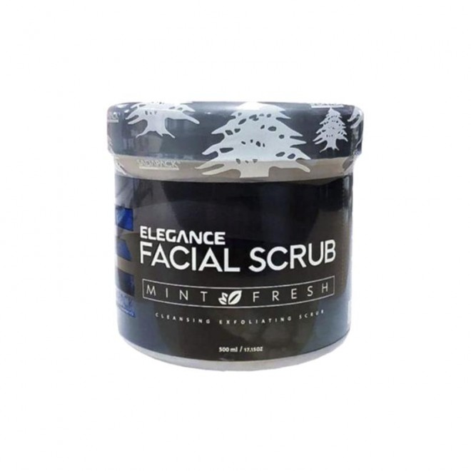 Peeling do twarzy Elegance Facial Scrub Mint Fresh 500 ml