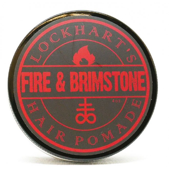 Pomada do stylizacji włosów Lockhart's Fire & Brimstone Medium Hold Pomade 113 g