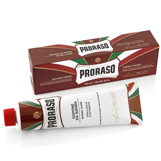Krem do Golenia Proraso do twardego zarostu z Masłem Shea 150 ml 