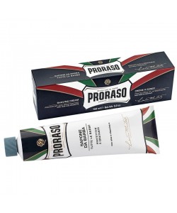 Krem do Golenia Proraso z Ekstraktem z Aloesu i Witaminą E 150 ml (New Version)