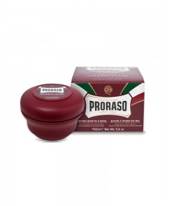 Mydło do Golenia Proraso do twardego zarostu z Masłem Shea 150 ml (New Version)