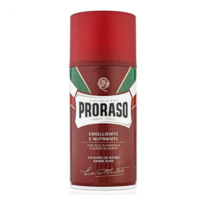 Pianka do golenia Proraso do twardego zarostu z masłem shea 400 ml