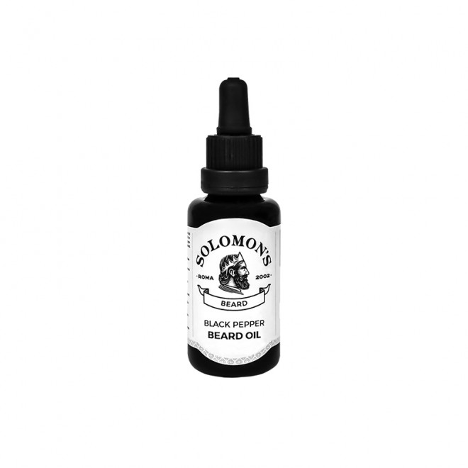 Olejek do brody Solomon’S Beard Black Pepper 30ml