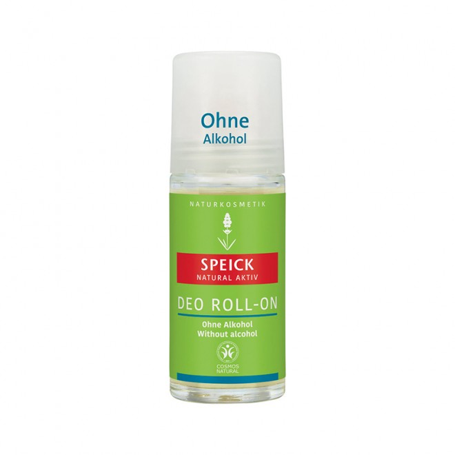 Dezodorant w kulce Speick Natural Aktiv Deo Roll-On Without Alkohol nie zawiera sól aluminium 50 ml