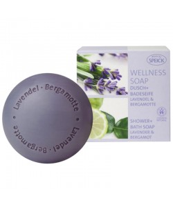 Mydło kąpielowe Speick Wellness Soap Sea Lavender & Bergamot z ekstraktem z lawendy i bergamotki 200 g