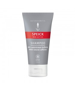 Szampon do włosów Speick Men Active Shampoo z kofeiną, guaraną i olejkem arganowym 150 ml