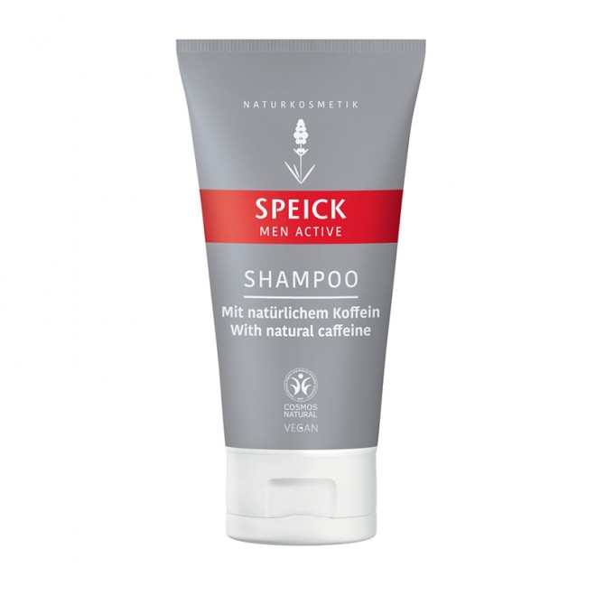 Szampon do włosów Speick Men Active Shampoo z kofeiną, guaraną i olejkem arganowym 150 ml