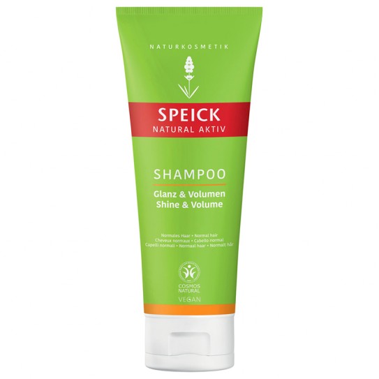 Szampon do włosów Speick Natural Aktiv Shampoo Shine & Volume Blask i Objętość z ekstraktem z buraka cukrowego i proteiną zbożową 200 ml
