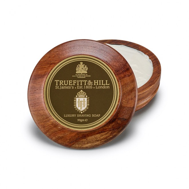 Mydło do golenia Truefitt & Hill Luxury Shaving Soap w drewnianym tyglu 99 g 
