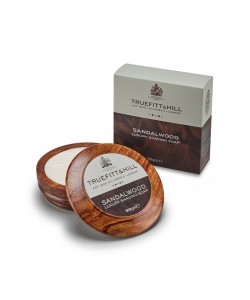 Mydło do golenia Truefitt & Hill Sandalwood Luxury Shaving Soap w drewnianym tyglu 99 g 