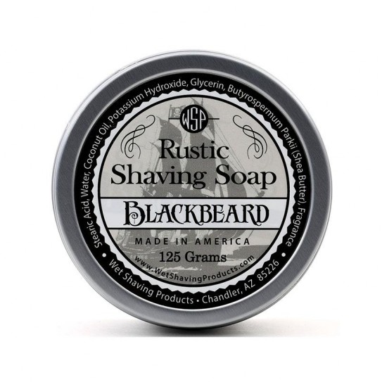 Mydło do golenia Wsp Rustic Shaving Soap Black Beard 125 g 