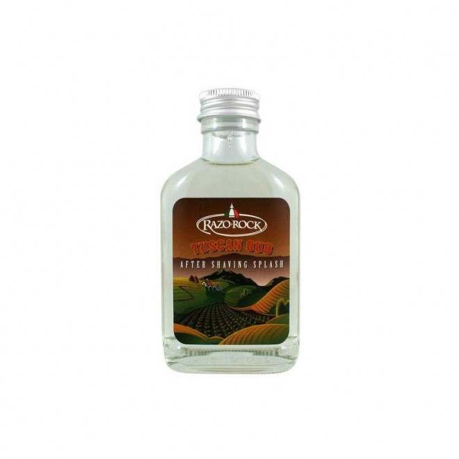Lotion po goleniu RazoRock Tuscan Oud Aftershaving Splash 100Ml 