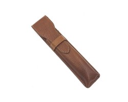 Etui na brzytwę Parker Saddle Straight Razor Travel Case LPSTBRN