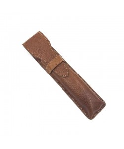 Etui na brzytwę Parker Saddle Straight Razor Travel Case LPSTBRN