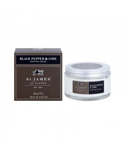 Krem do Golenia St. James of London Black Pepper & Lime 150 ml