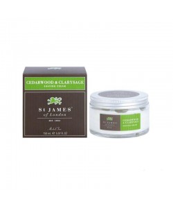 Krem do Golenia St. James of London Cedarwood & Clarysage 150 ml