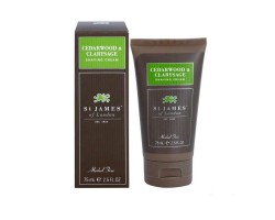 Krem do Golenia St. James of London Cedarwood & Clarysage 75 ml