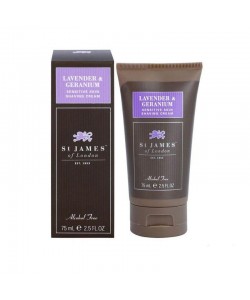 Krem do Golenia St. James of London Lavender & Geranium 75 ml