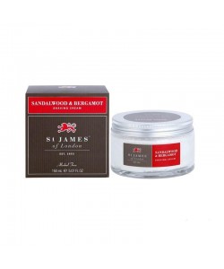 Krem do Golenia St. James of London Sandalwood & Bergamot 150 ml