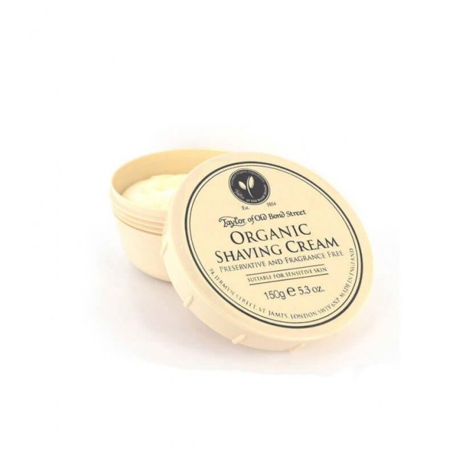 Krem do golenia Taylor Of Old Bond Street Organic 150 g 
