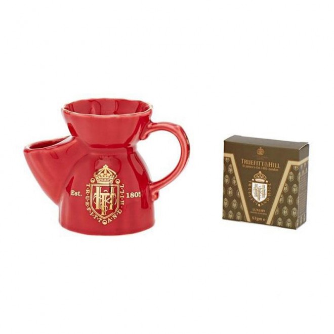 Kubek do golenia Truefitt & Hill Czerwony