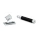 Maszynka do golenia na żyletki Edwin Jagger Rubber Coated DE86RC14BL