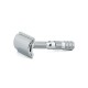 Maszynka do golenia na żyletki Merkur Solingen Travel Razor 90933000 w skórzanym etui