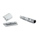 Maszynka do golenia na żyletki Merkur Solingen Travel Razor 90933000 w skórzanym etui