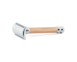 Maszynka do golenia Parker 63R Rose Gold Open Comb 