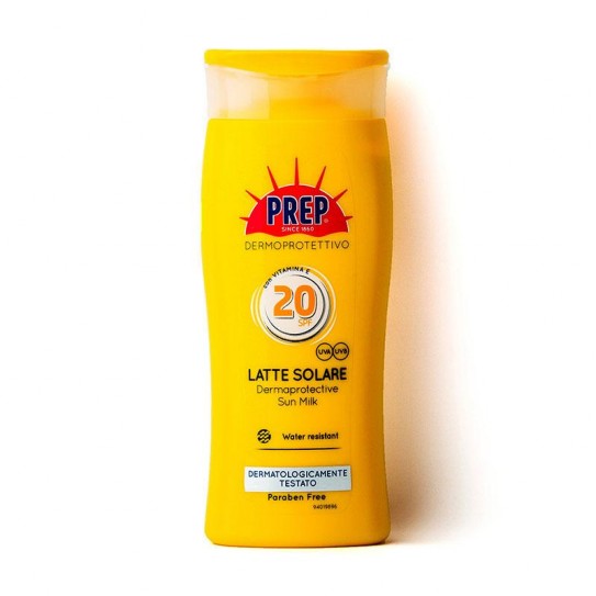 Mleczko do opalania Prep Derma Protective Sun Milk SPF 20z witaminą E 200Ml 