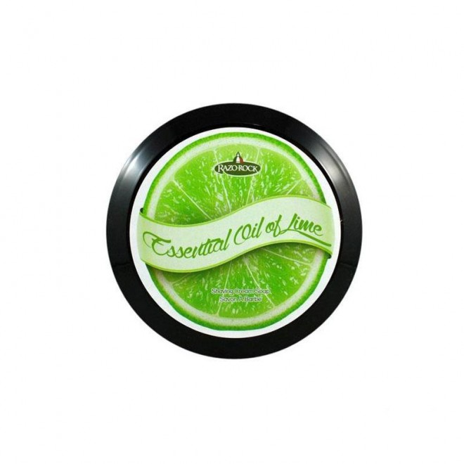 Mydło do golenia Razorock Essential Oil of Lime Shaving Cream Soap 150 ml