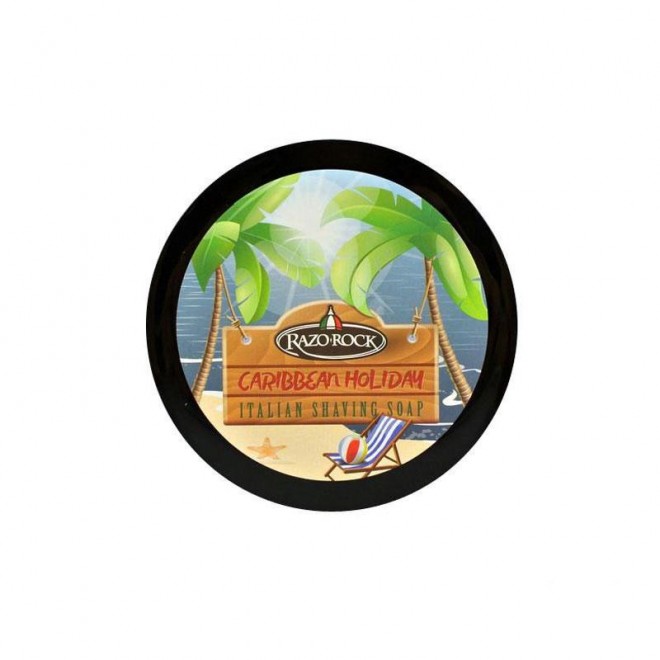 Mydło do golenia Razorock For Caribbean Holiday Shaving Cream Soap 150 ml