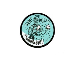 Mydło do golenia RazoRock “What The Puck ?” Blue Barbershop Shaving Soap 100 g 