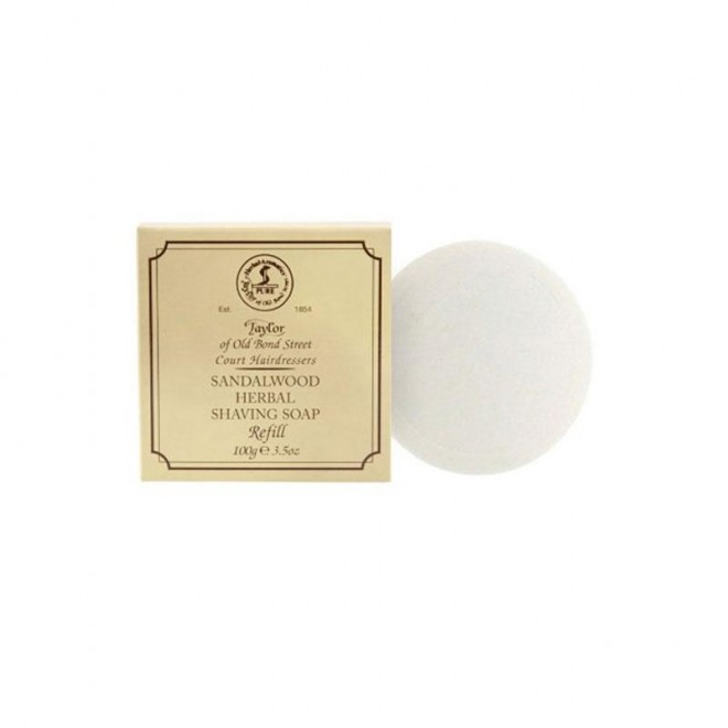 Mydło do golenia Taylor Of Old Bond Street Sandalwood (Refill) 100 g 