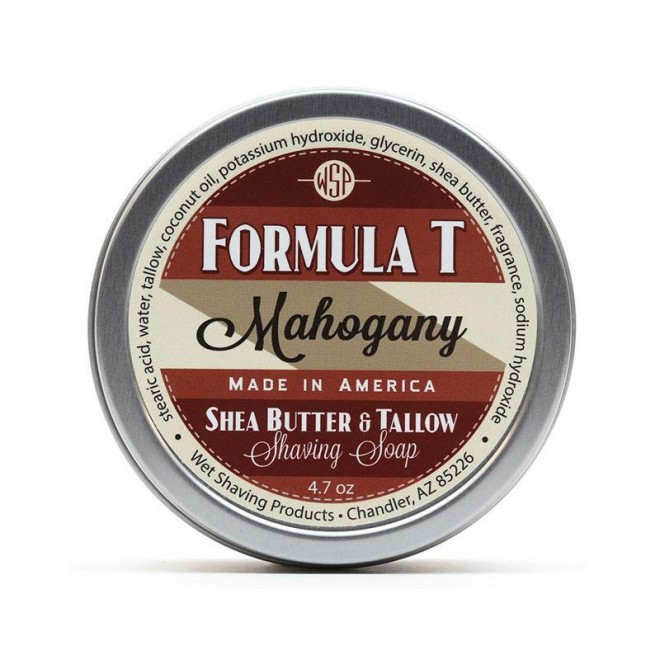 Mydło do golenia Wsp Formula T Shaving Soap Mahogany 125 g 