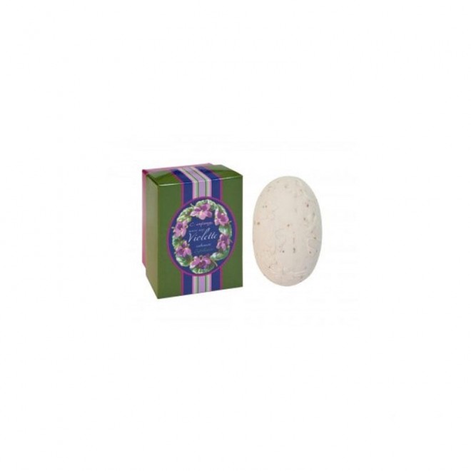 Mydło peelingujące kwiatowe Confianca Violet Collection Exfoliating Soap (Green Box) 150 g 