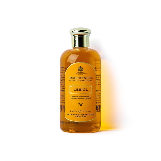 Nawilżający płyn pielęgnujący do skóry głowy o średnim chwycie Truefitt & Hill Limnol 200 ml