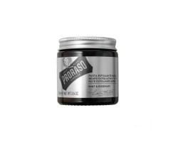 Oczyszczający peeling do skóry z zarostem Proraso Beard Exfoliante Paste Mint & Rosemary 100 ml