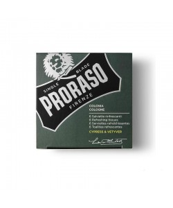 Odświeżające chusteczki Proraso Cypress & Vetyver 6 szt.