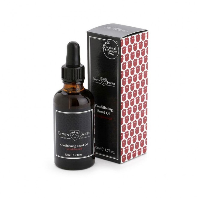 Olejek do brody Edwin Jagger BOSW Drzewo sandałowe 50ML