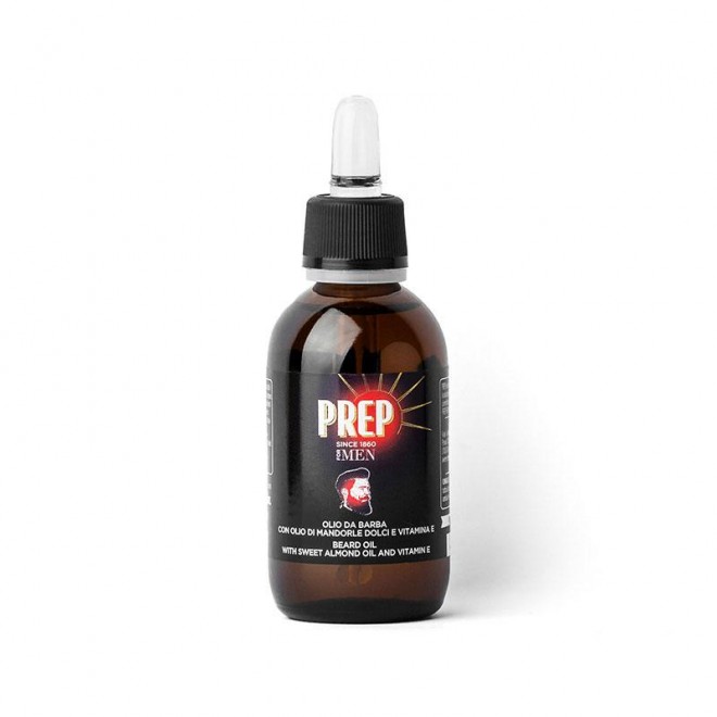 Olejek do brody Prep For Men Beard Oilz olejkiem migdałowym i witaminą E 50Ml 