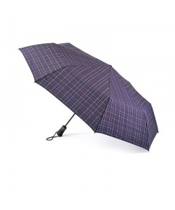 Parasol męski Fulton Open & Close Jumbo-2 Navy Plaid G842 (6S3046) 
