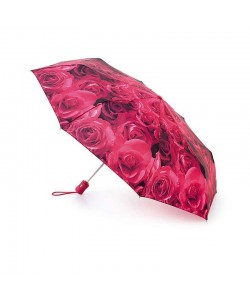 Parasolka damska Fulton Open & Close 4 Photo Rose Red L346 (6S2252) 