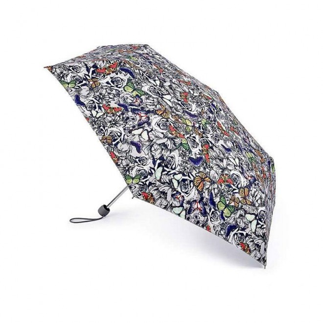 Parasolka damska Fulton Superslim-2 Butterfly ‘N’ Roses L553 (6F3285) 