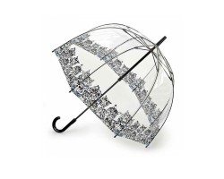 Parasolka damska przeźroczysta Fulton Birdcage-2 Bibis Cat L042 (7S3386) 
